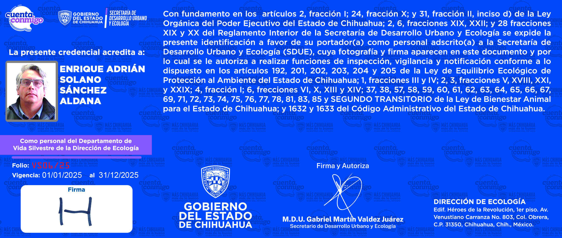 Enrique Adrián Solano Sánchez Aldana