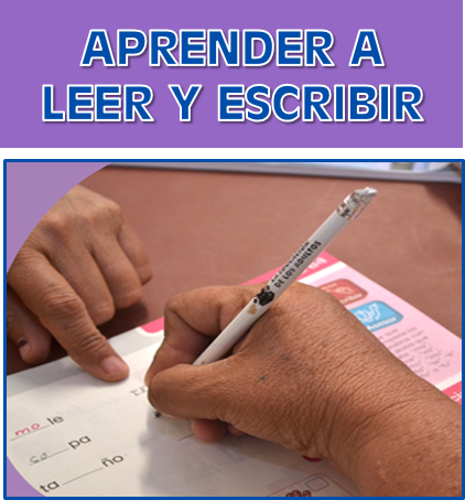 aprendera a leer y escribir